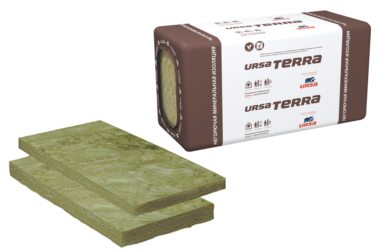 Утеплитель URSA/УРСА TERRA 34 PN PRO