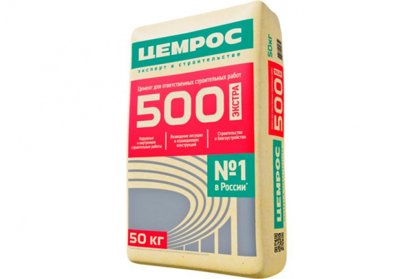 Цемент 50кг ЭКСТРА Цемрос